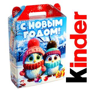 Детский подарок на Новый Год в жестяной упаковке весом 830 грамм по цене 3297 руб в Рязани